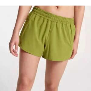 NWT CALIA Womens Mid Rise Infinity Running Shorts Green XL 3” Inseam Relaxed Fit
